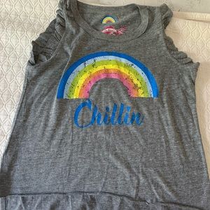 SoNikki Kids Grey “Chillin” Tank Top